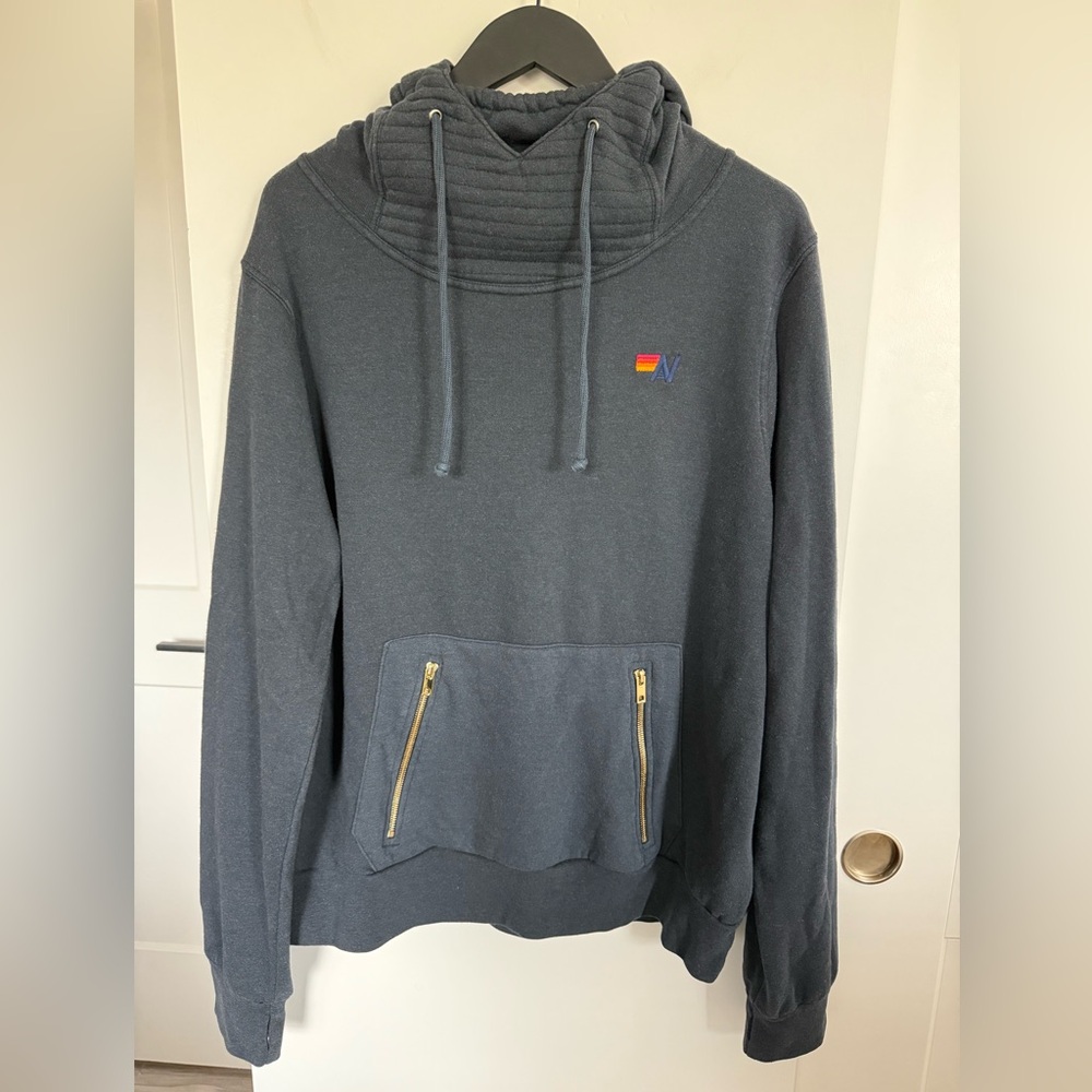 Aviator Nation Ninja Pullover Hoodie Size XL Unisex